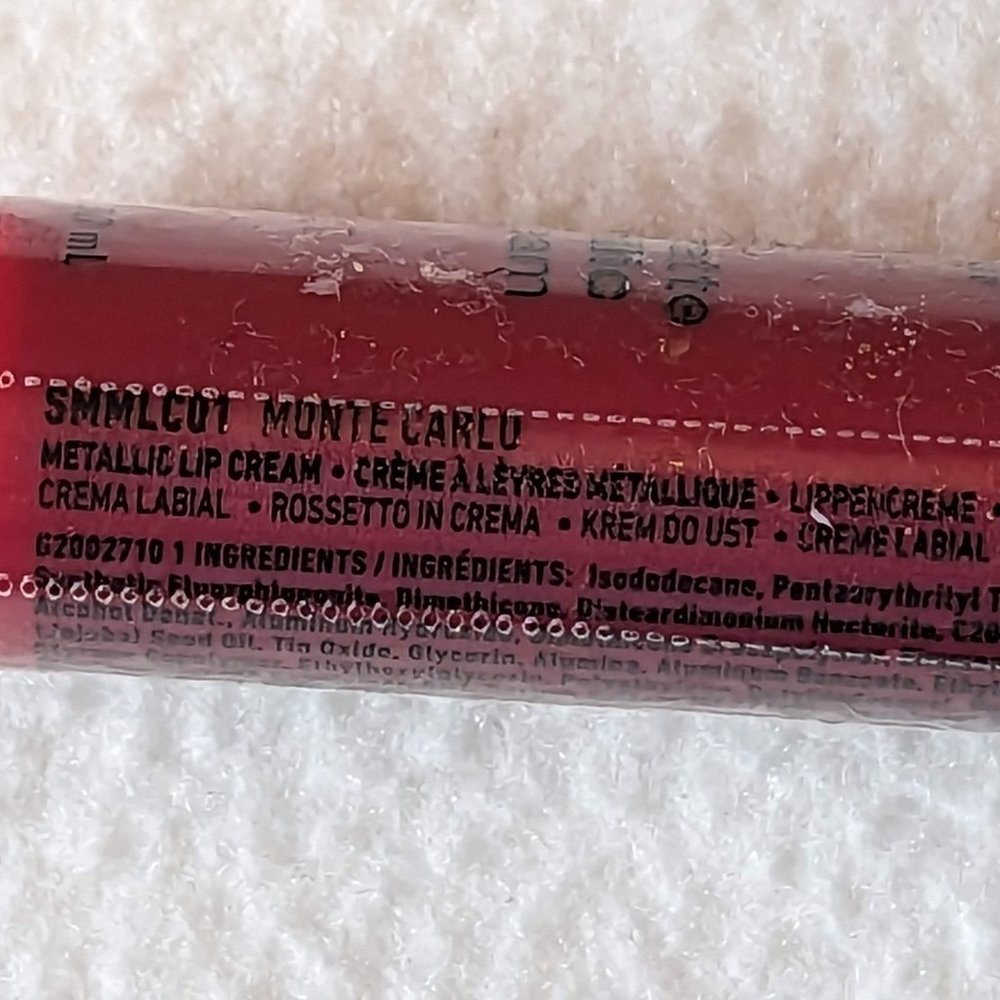 🎉HP🎉🌵3/$20🌵 Monte Carlo (Deep Cranberry Red) Soft Matte Metallic Lip Cream - Picture 8 of 16